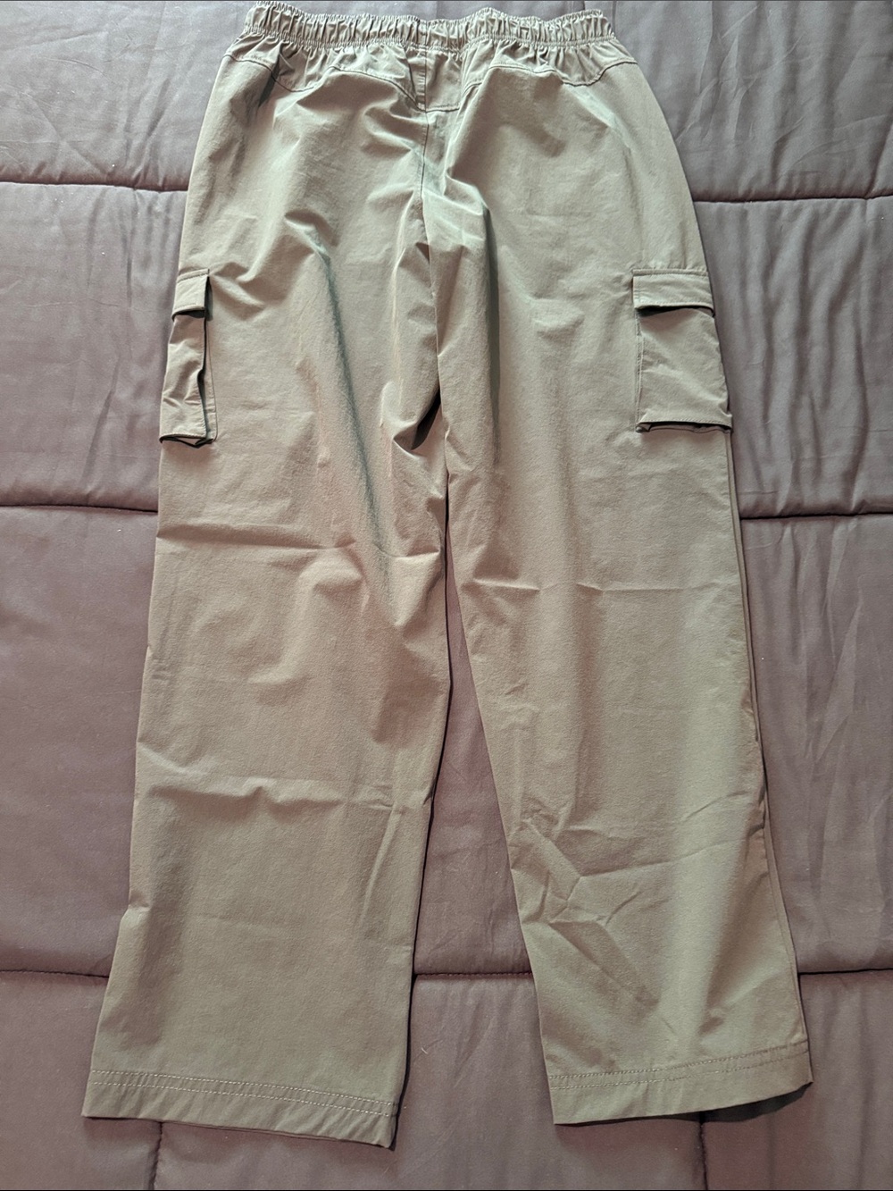 Layer 8 Women's Cargo Pants in Olive Green - Picture 4 of 5